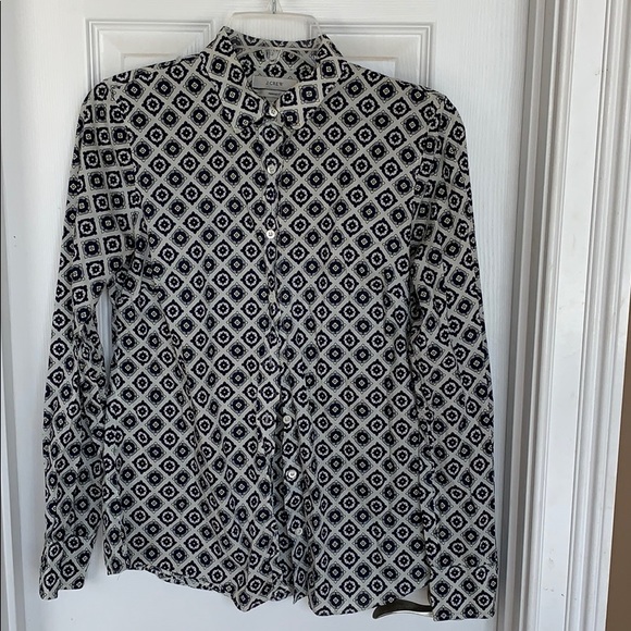 J. Crew Tops - J. Crew Shirt Top Size 4 Like New